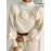Elegant High-Neck Sweater with 3D Floral Embellishments – Soft, Plush, and Comfortable Fit, Perfect for Fall/Winter, Ideal for Creating a Serene Atmosphere, Casual Wear | Elegant Highneck | Construction, Sweater Dress